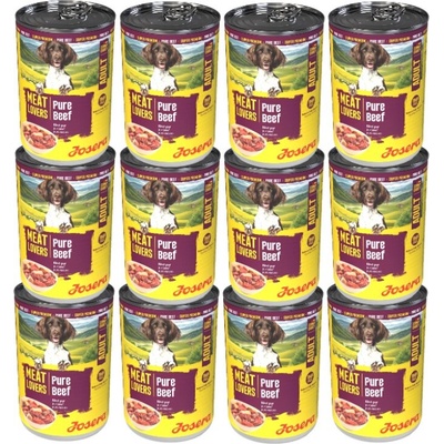 Josera Meatlovers Pure Hovädzie mäso 12 x 400 g