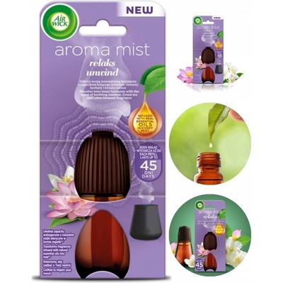 Air Wick Aroma Relaxačná náplň Osviežovač 20 ml
