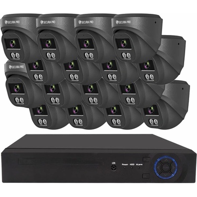 Securia Pro NVR16CHV8S-B DOME