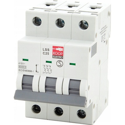 Jistič Koop Elektro 230 V IP44 25 A