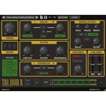 TAL SOFTWARE Dub-X Delay