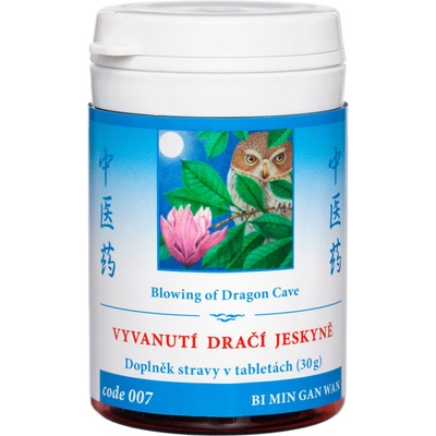TCM Herbs Vyvanutie dračej jaskyne 100 tabliet