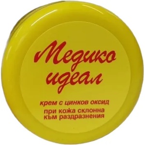  Aroma медико идеал крем с цинков оксид при кожа сконна към раздразнения, 40гр