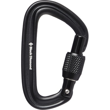 Black Diamond Винтов карабинер Black diamond Liteforge Screwgate Carabiner - Black - размер One Size (322-0199-0111)