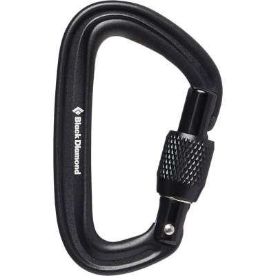 Black Diamond Винтов карабинер Black diamond Liteforge Screwgate Carabiner - Black - размер One Size (322-0199-0111)