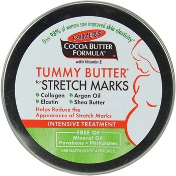 Palmer's Pregnancy intenzivní tělové máslo proti striím Cocoa Butter Formula Tommy Butter for Stretch Marks 125 g