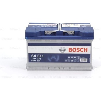 Bosch S4 EFB 12V 80Ah 730A 0 092 S4E 110