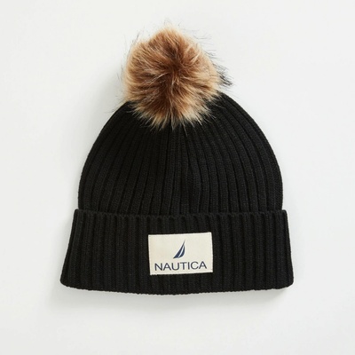Nautica dámská čepice Ribbed černá