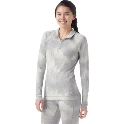 Smartwool Classic Thermal Merino BL 1/4 Zip sivá