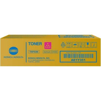 Konica Minolta TNP-93M AE1Y351 магента (magenta) оригинален тонер (AE1Y351)