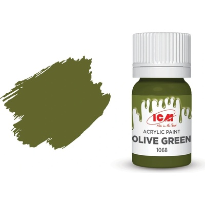 ICM Farba Olive Green 12ml
