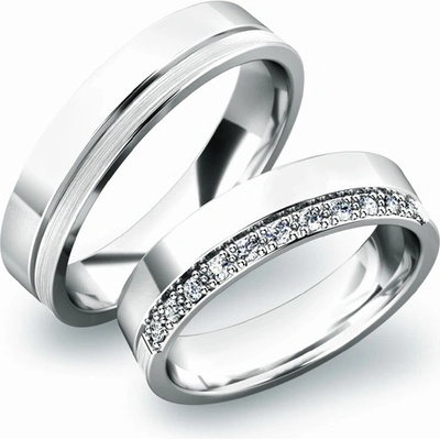 SP-61039 Zlaté snubní prsteny SP-61039