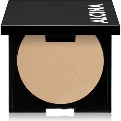 Alcina Matt Sensation Powder kompaktní make-up a pudr 2v1 30 medium 9 g