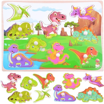 HračkyZaDobréKačky puzzle pro nejmenší dinosauři