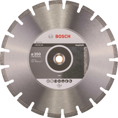 BOSCH Diamantový deliaci kotúč Standard for Asphalt 350 × 20/25,40 × 3,2 × 10 mm 2.608.602.625 2.608.602.625