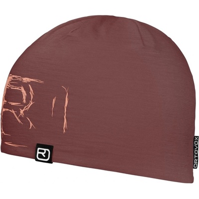 Ortovox 120 Tec Logo Beanie Winetasting vínová – Sleviste.cz