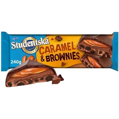 ORION ŠTUDENTSKÁ PEČAŤ Caramel & Brownies 240 g