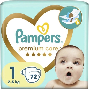 Pampers Premium Care 1 72 ks