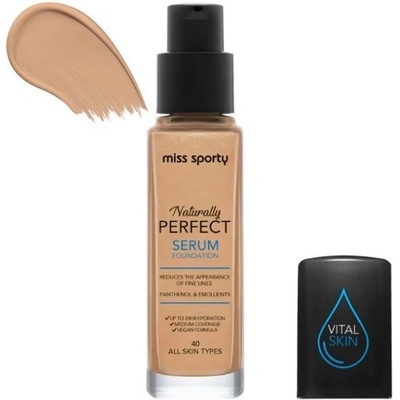 Miss Sporty Naturally Perfect tónovacie sérum 40 Neutral 30 ml