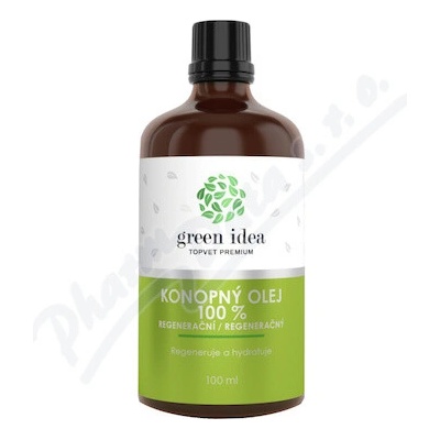 Green idea Regeneračný konopný olej 100ml