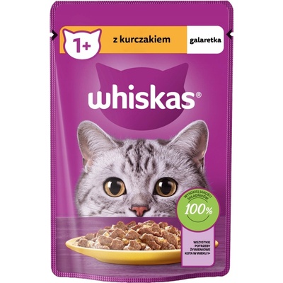 Whiskas s kuracím jelly 85 g