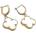 VipGold Златни обеци 5.28 гр (o41)