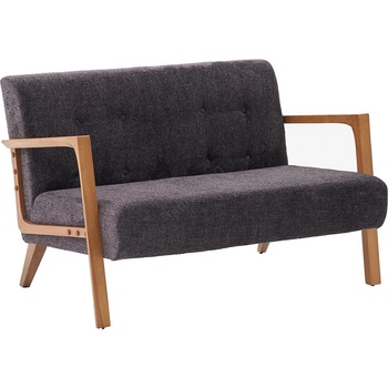 Asir Двуместен диван tumi в цвят антрацит (as3152)