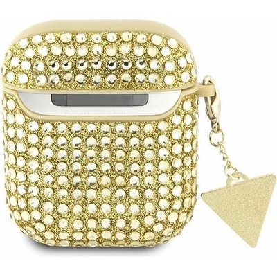 Guess AirPods 1/2 Rhinestone Triangle Charm GUA2HDGTPD – Zboží Živě