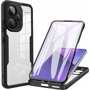 Techsuit Калъф за Xiaomi Redmi Note 13 Pro+ 5G + Cover - ColorVerse 360 Series - Черен