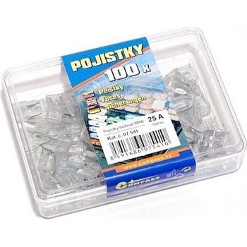 Compass Pojistky nožové MINI 25 Amp 100 ks