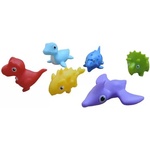 Manyuk Toys Комплект динозавърски играчки за баня - 6 броя (sq22011-1)