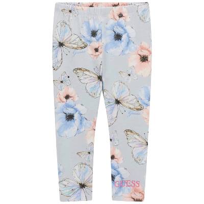 Детски дълъг клин Guess - С цветя и пеперуди, многоцветен, 12 м (20261-K6RB07-J1314-P739-12M)