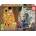 Educa - Puzzle Gogh: Panna, Klimt: Kiss - 1 000 piese