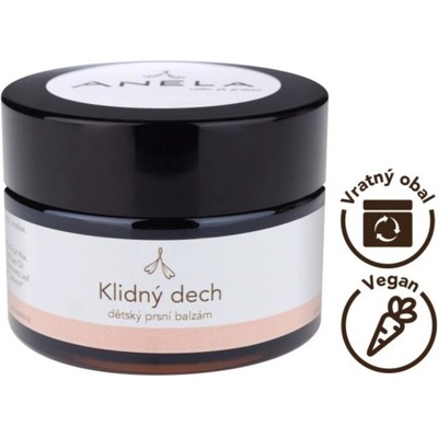 Anela Klidný dech dětský prsní balzám při nemoci 50 ml