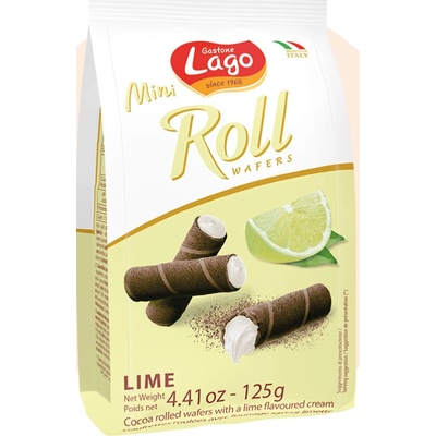 Gastone Lago Mini trubičky s limetkou 125 g – Zboží Dáma