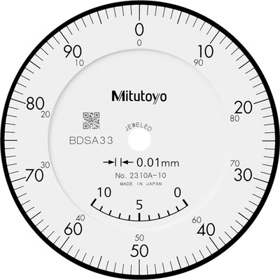 Mitutoyo Úchylkoměr číselníkový analogový 10/0,01mm iso mitu-2310ab-10