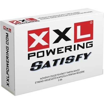 XXL powering Satisfy - silný výživový doplněk pro muže 2 ks