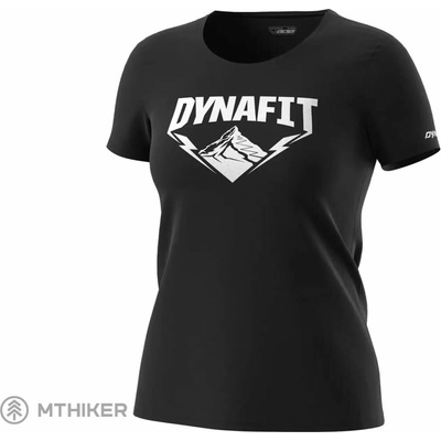 Dynafit GRAPHIC Cotton S S dámske tričko black out hardcore