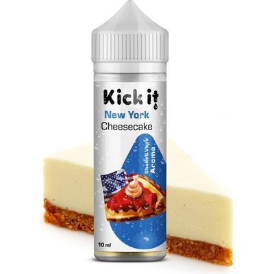 KickIt Newyorský cheesecake shake & vape 10ml