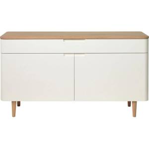 Unique Furniture Нисък скрин, изработен от дървесина от бял дъб Amalfi - Unique Furniture (36352231)