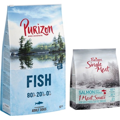 Purizon Adult ryby bez obilnín 12 kg