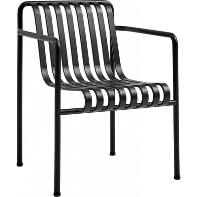 HAY Zahradní židle Palissade Dining Armchair, Anthracite