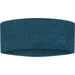Buff Лента за глава Buff Merino Wide Headband - Solid Ocean - размер One Size (204-9110-1311)