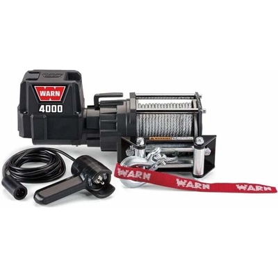 Naviják WARN, 4000 DC, 12V, s kabelovým ovladačem