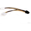 Premiumcord Redukce napájecí 5.25" Molex - 6 pin pro PCI-E grafické karty, kn-9