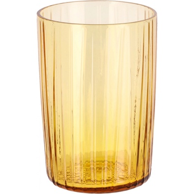 Bitz Sklenice na vodu KUSINTHA jantarová sklo 4 x 280 ml