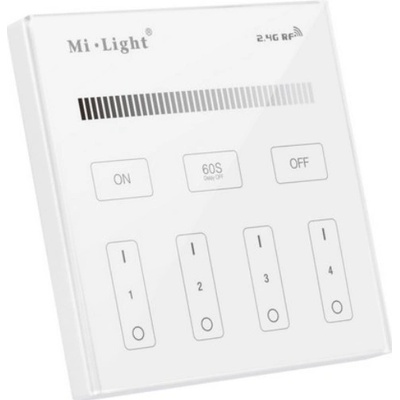 RF nástěnný ovladač Mi-LIGHT MLT1 pro jednobarevné pásky - na 230V