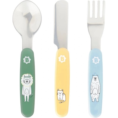 Badabulle Cutlery прибор за деца 12 m+ 3 бр