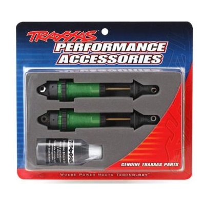 Traxxas Амортисьор Traxxas GTR xx-long алуминий/PTFE зелен, бутални пръти TiN (2)
