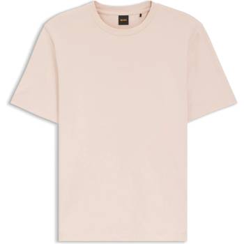 Boss Тениска Boss Mens BOSS ORANGE Oversized Tchup T-Shirt with Logo Detail - Pink 690